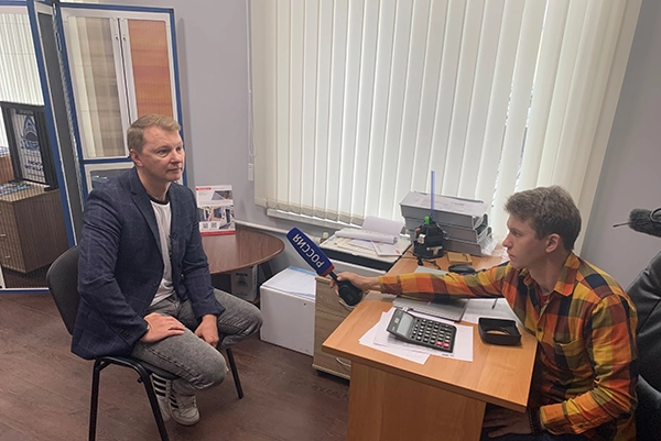 Съемки в телепрограмме 'Вести'