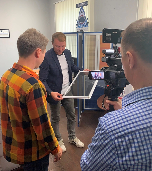 Съемки в телепрограмме 'Вести'