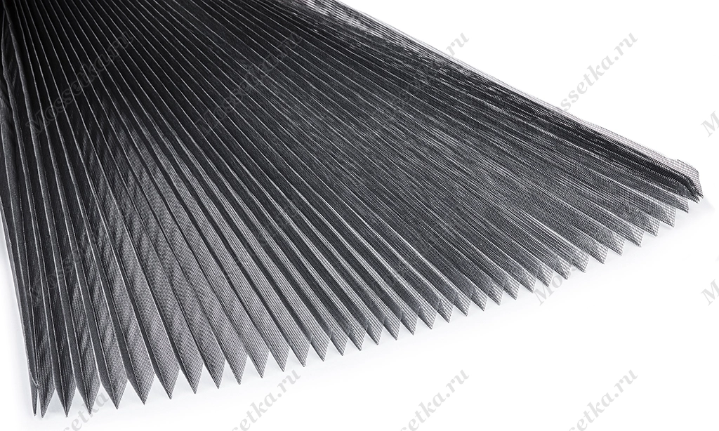 Плиссированное полотно для москитной сетки