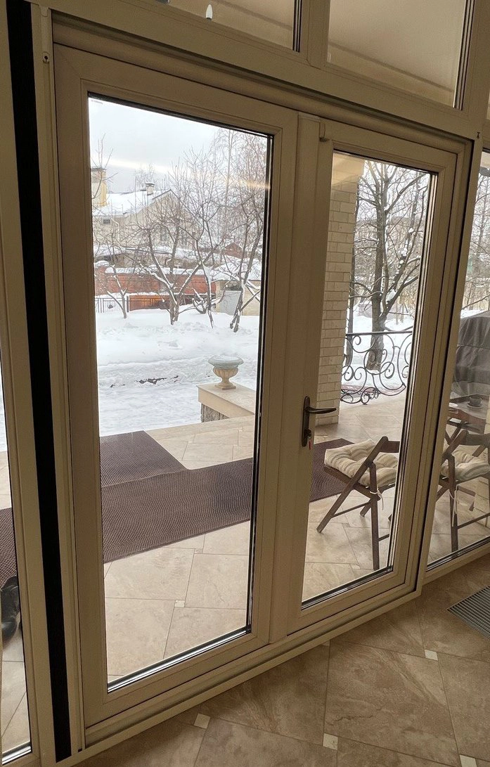 Сетка плиссе на входную дверь