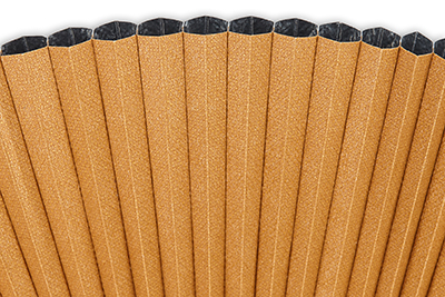 Коричневая штора