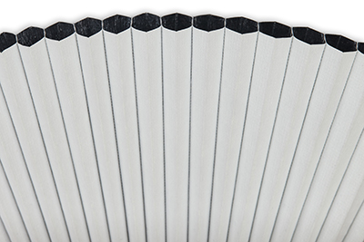 Белая штора