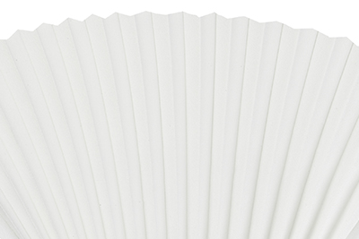 Белая штора