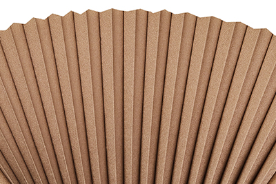 Коричневая штора