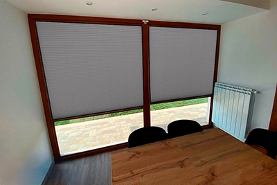 Антрацитовая штора