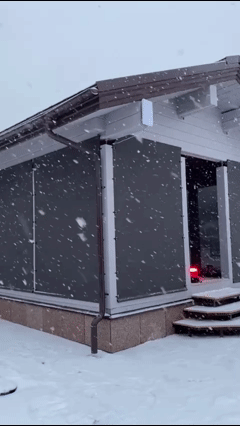 Защитные шторы - модель бриз