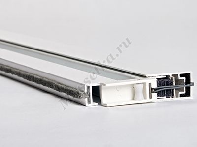 Ролик для мягкого хода ручки москитной сетки плиссе