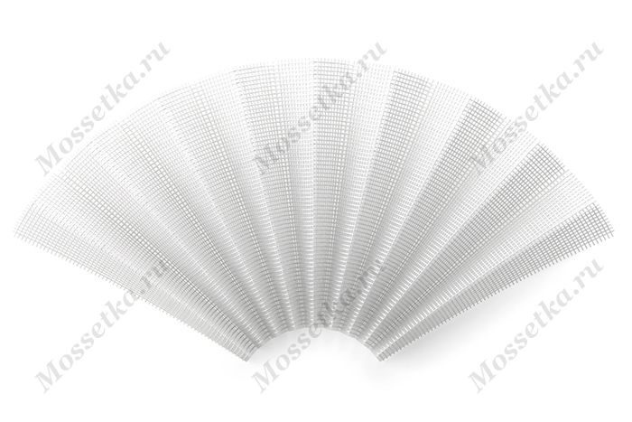 Плиссированное москитное полотно бежевого цвета