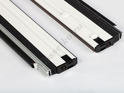 Ролики в ручке москитной сетки плиссе