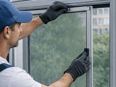 Установка москитных сеток на алюминиевые окна: пошаговая инструкция