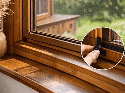 Особенности деревянных окон и как подобрать «бережные» москитные сетки, чтобы не навредить