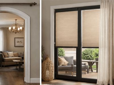 Как выбрать шторы на дверь: виды, особенности, рекомендации