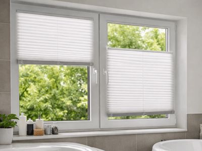 Шторы для окон в ванной: какие лучше выбрать