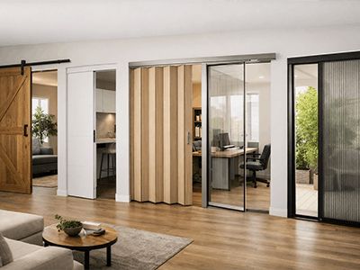 Лучшие раздвижные двери и перегородки: какие бывают и как выбрать
