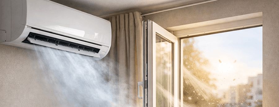 Почему нельзя открывать окна при включенном кондиционере?