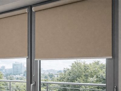Рулонные шторы на алюминиевые окна, балкон: советы по выбору и уходу
