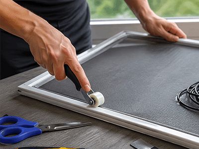 Как перетянуть москитную сетку своими руками: пошаговая инструкция