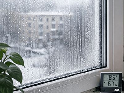 Конденсат на окнах внутри квартиры: почему образуется и как с ним бороться