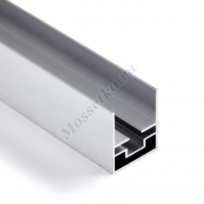 Профиль рамы москитной сетки плиссе неокрашеный